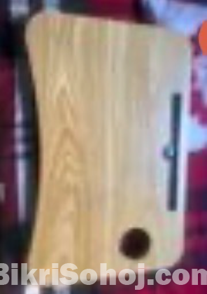 Bed side foldable reading table